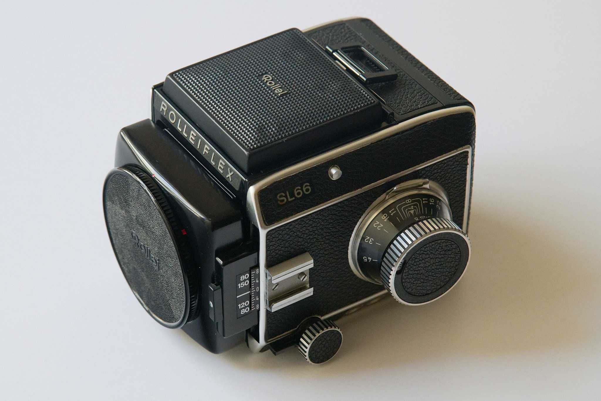 Rolleiflex SL66 with film holder 120/220 film