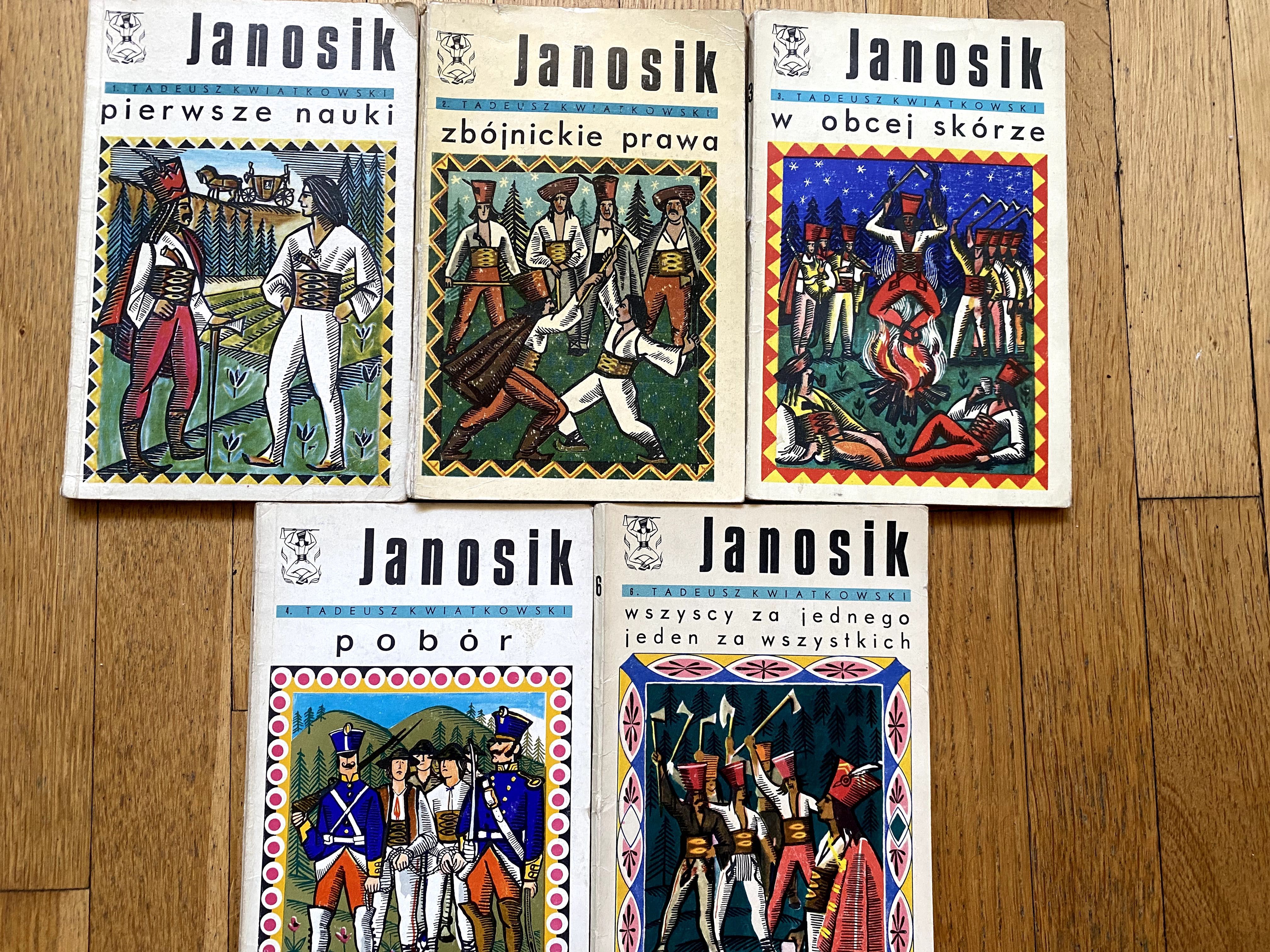 Janosik Tadeusz Kwiatkowski, części 1-4, 6