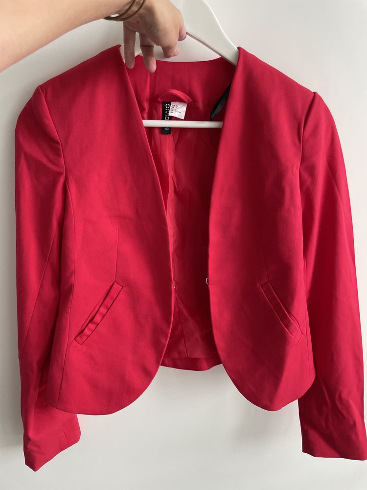 Піджак червоний h&m