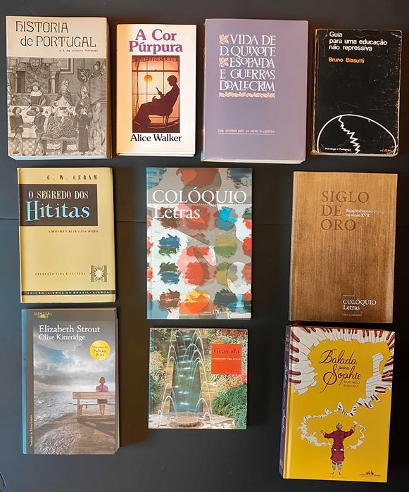 55 livros de grande qualidade e excelentes preços. Só 250€.