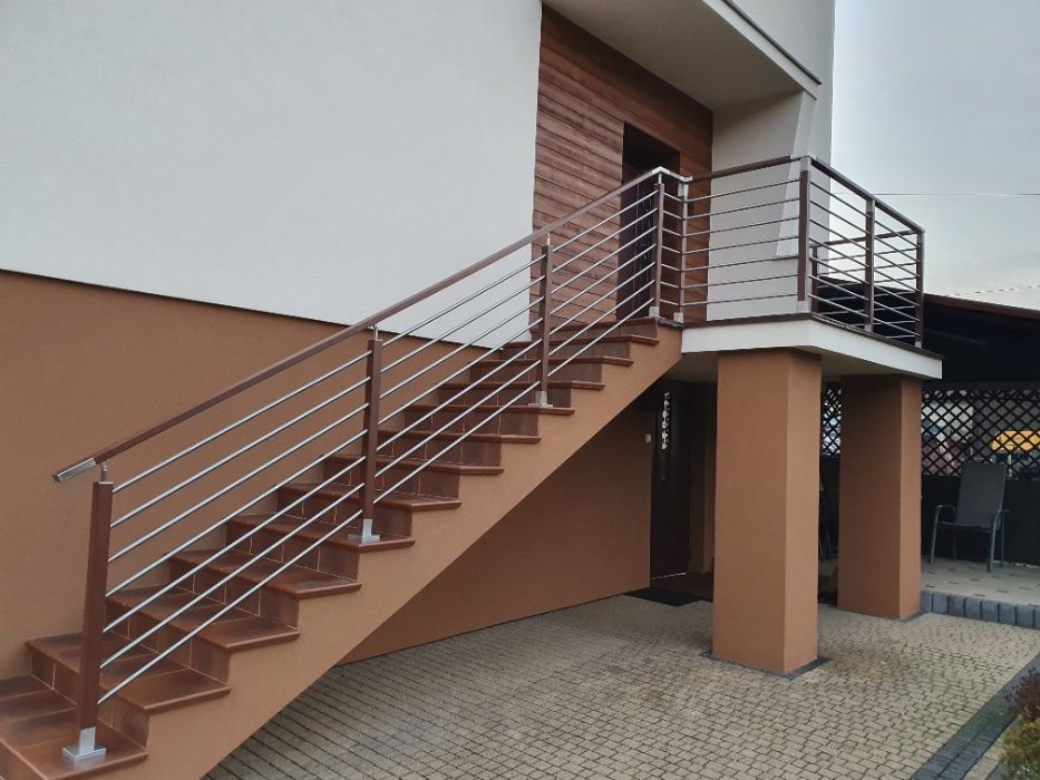Balustrada Standard taras balkon barierka schody poręcz montaż wysyłka