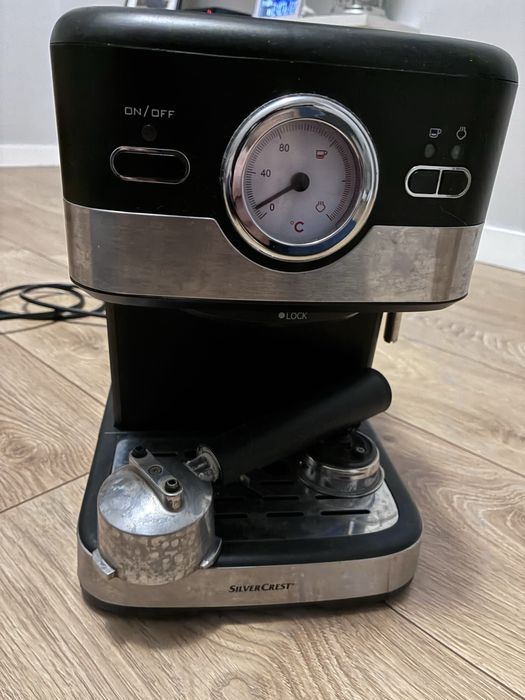 Ekspres do kawy silvercrest kolbowy
