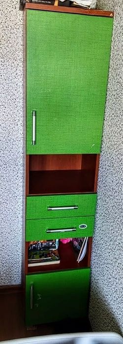 Komplet mebli młodzieżowych szafa komoda biurko słupek regał