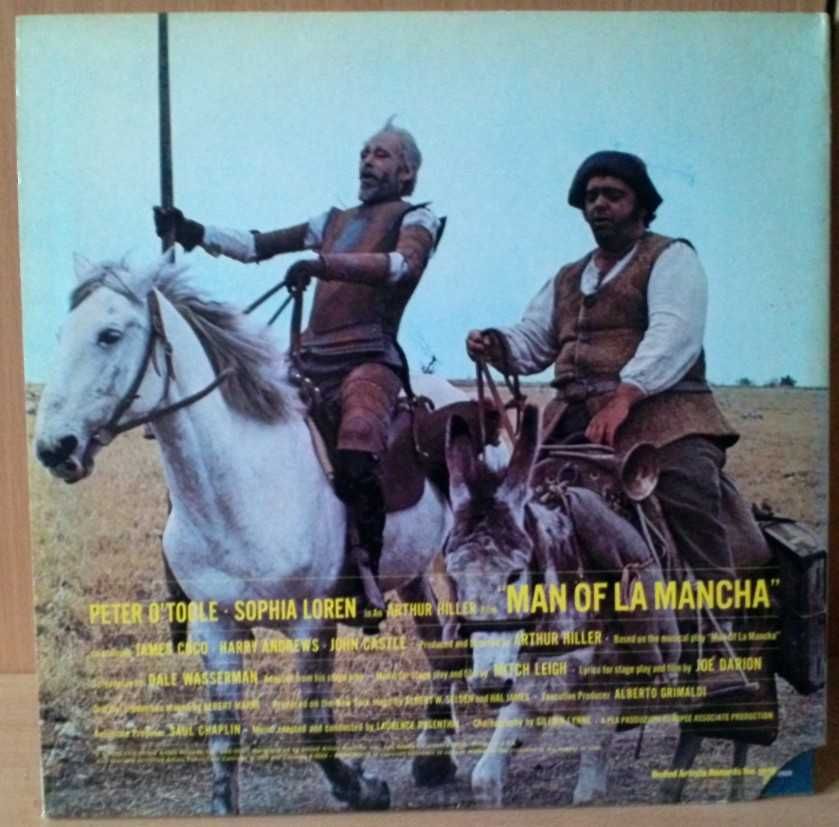 Don Kichote,Man of La Mancha-Muzyka z filmu Original Sound Track Winyl