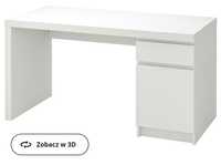 Biurko Ikea z serii Malm