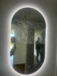 Espelho oval LED