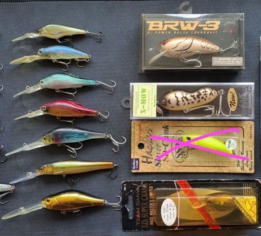 Воблер Lucky Craft Nories Daiwa Elfin Jackall Footer Smith Megabass