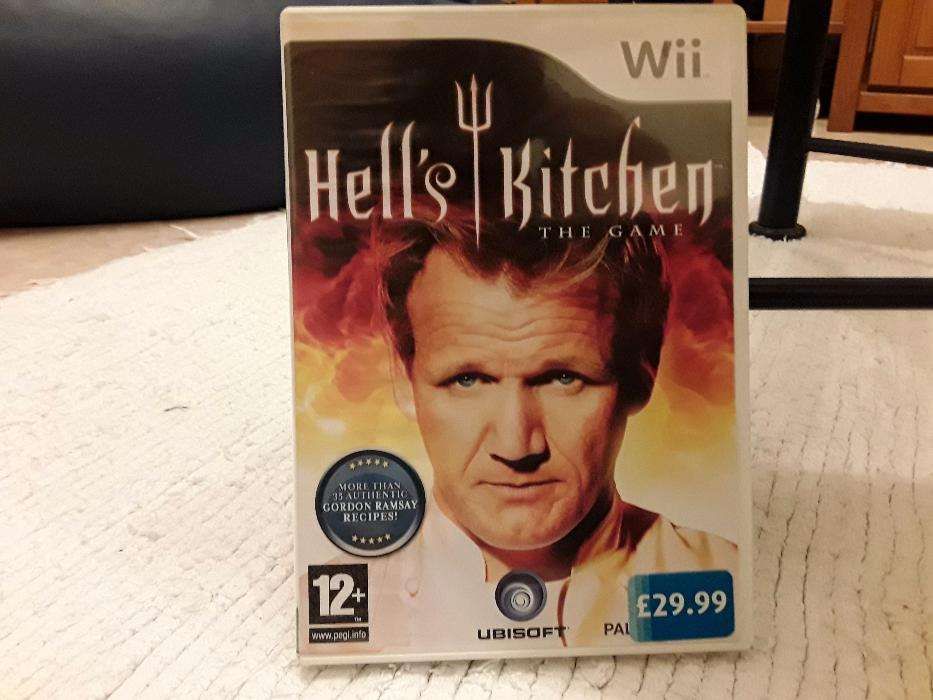 9€ - Conjunto 2x Jogos Super Monkeyball +Hell's Kitchen - The game Wii