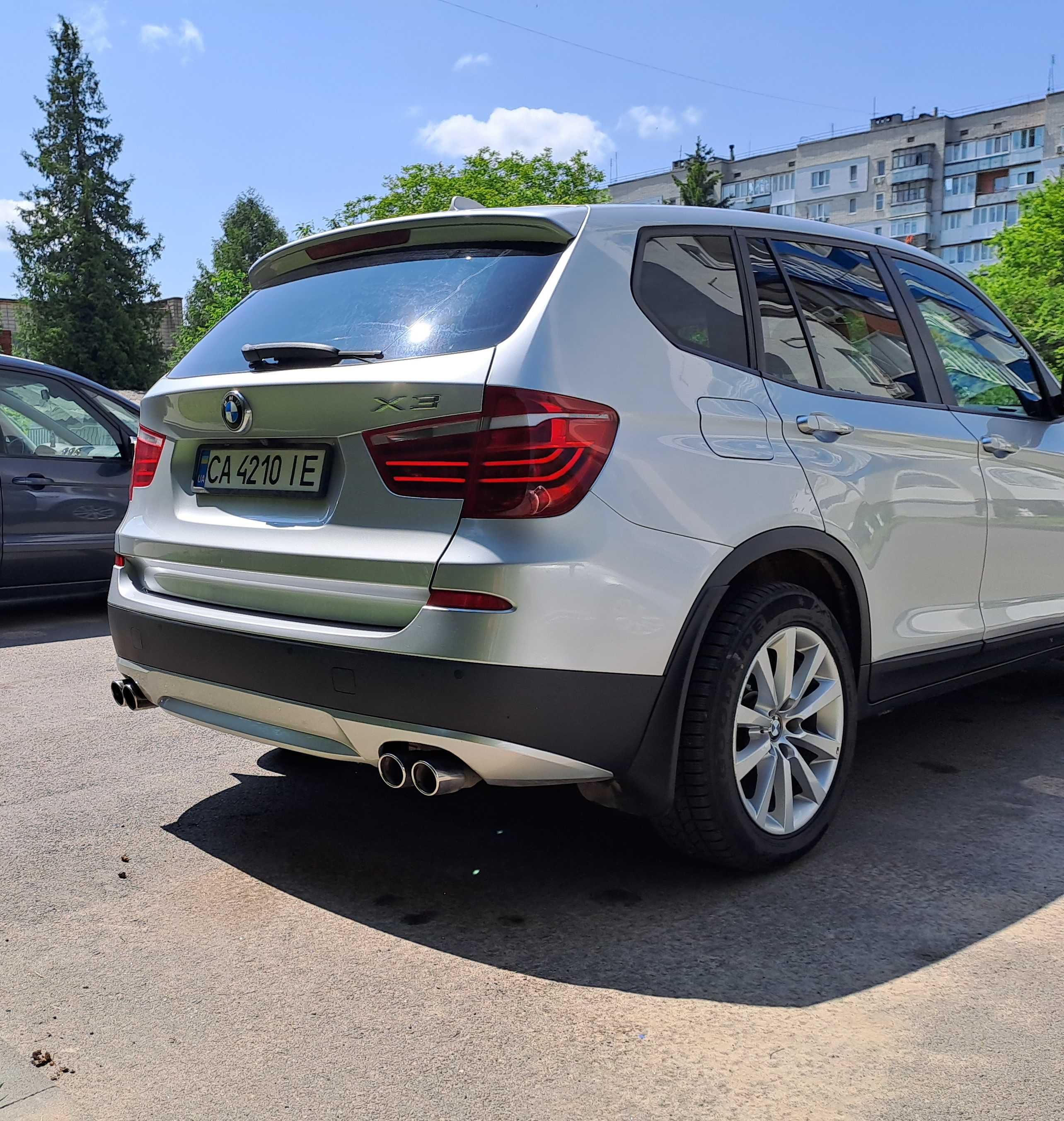 BMW X3 2013
F25  •  28i AT (245 к.с.) xDrive  •  Base