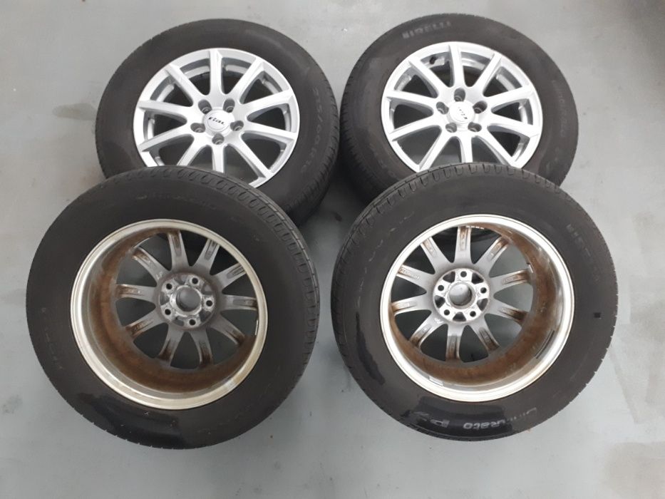 Koła R16 215/60 6.5Jx16H2 5x112 Pirelli P7 2018r VW Seat Skoda A