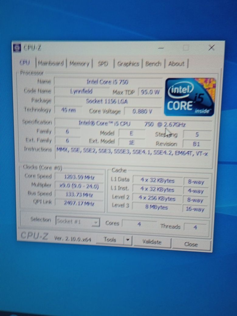 Asus P7P55D-LE + Intel Core i5-750 2.66Ghz