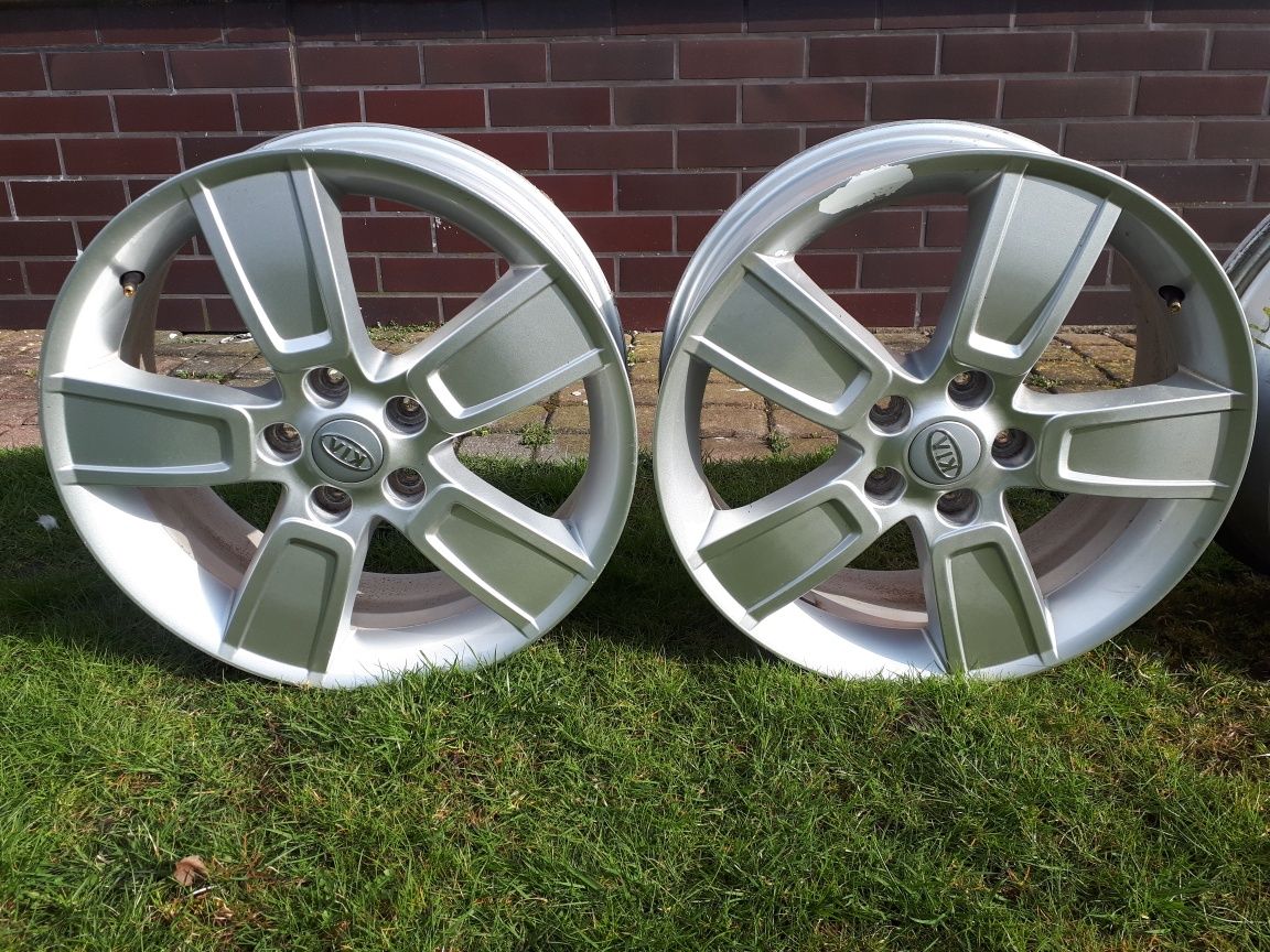 Alufelgi 5x114.3 Kia 18 cali z Niemiec