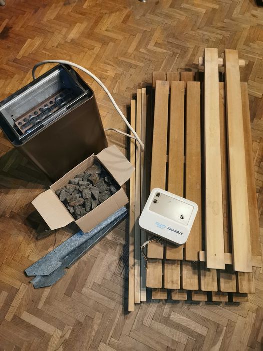 Zestaw wyposażenia do sauny – komplet, sprawdzony