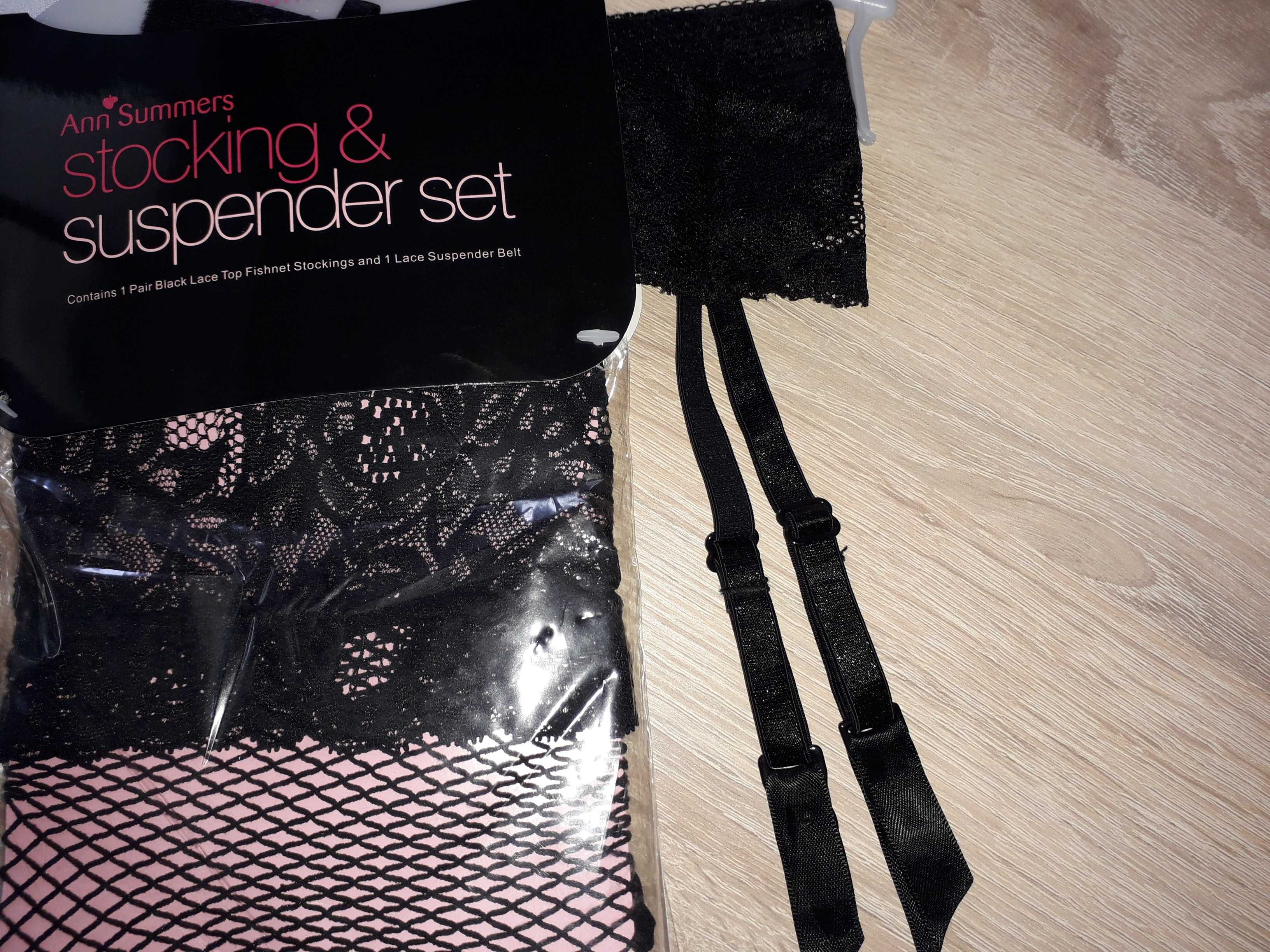 Podwiązki i pończochy Ann Summers roz.S/M nowe