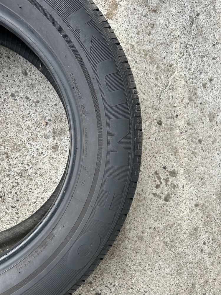 Opony letnie 235/60R17 kumho x2 szt