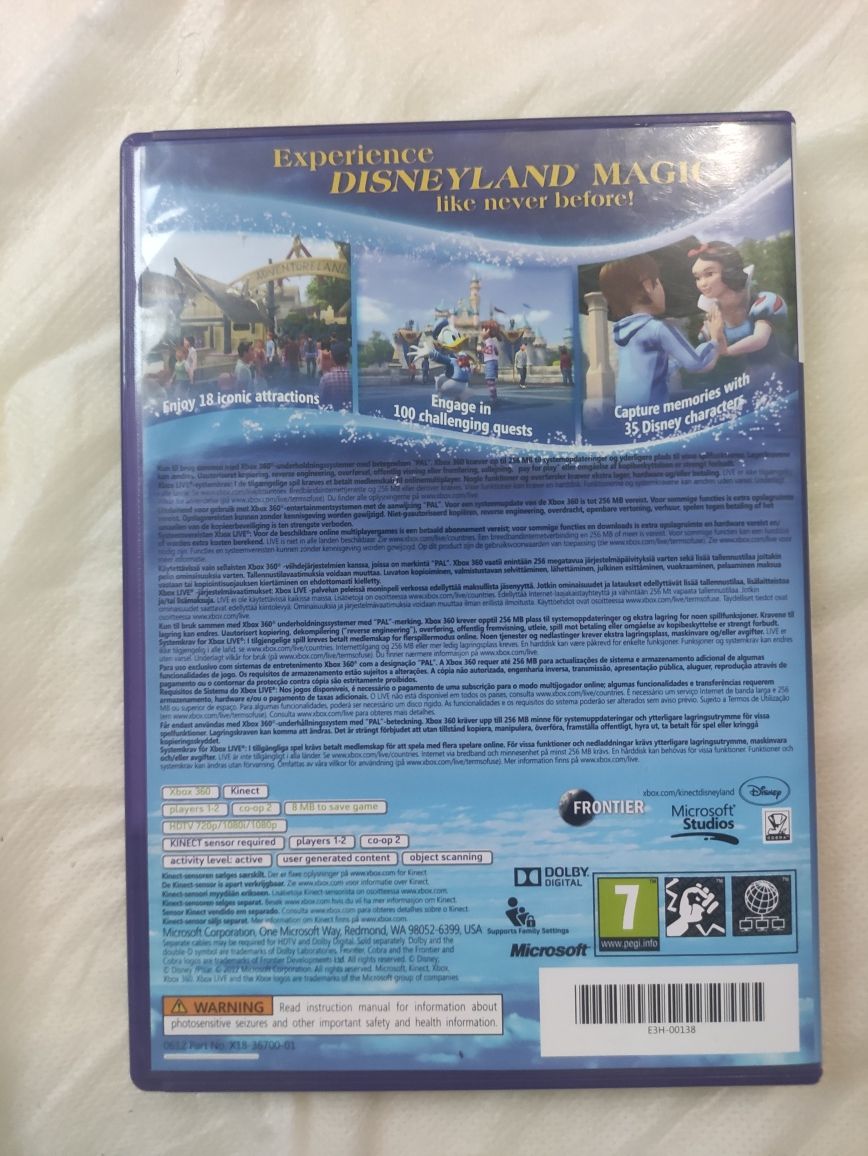 Gra MICROSOFT Kinect Disneyland Adventures XBOX