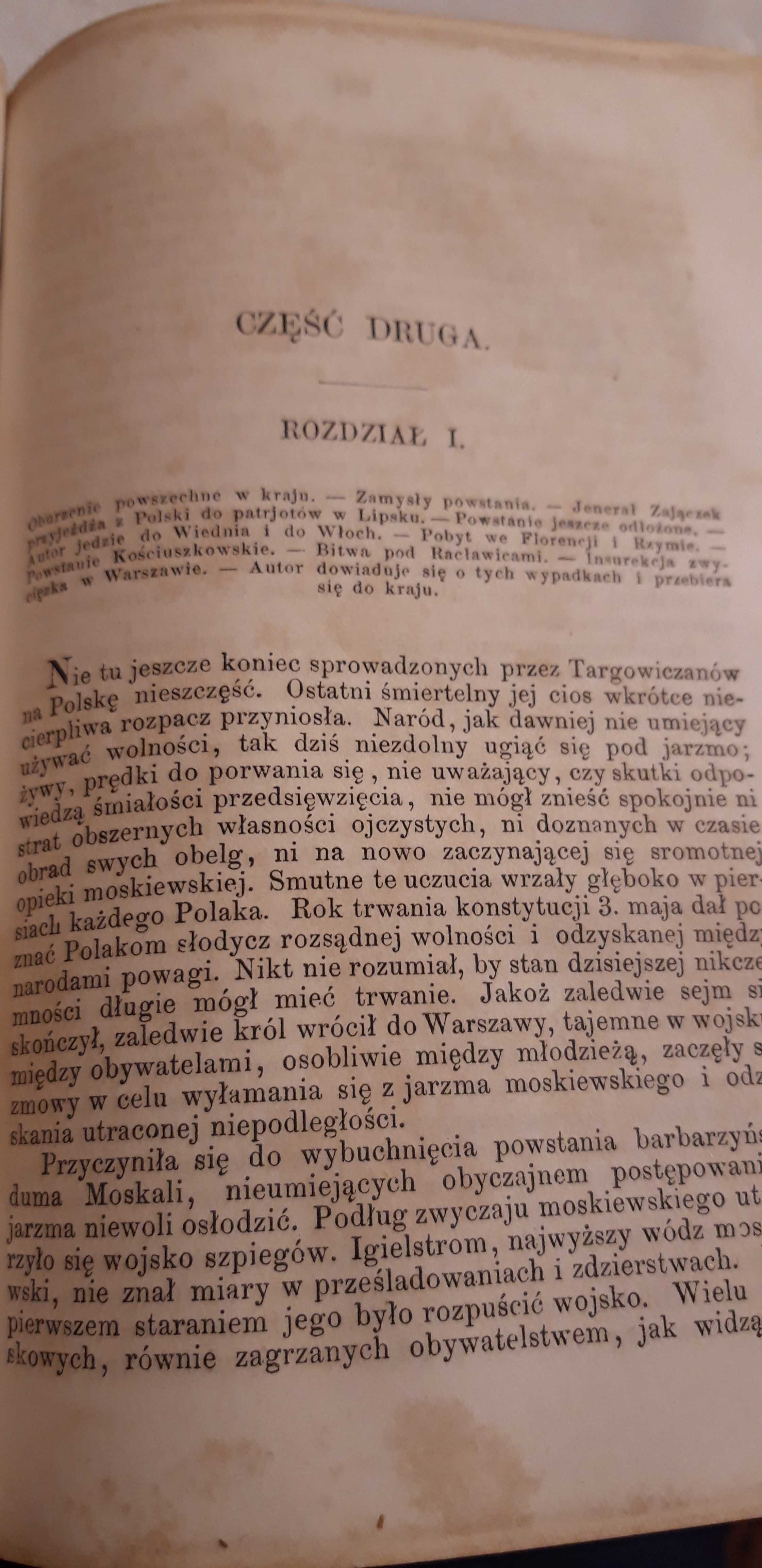 Pamiętniki Czasów Moich,1-3 -NIEMCEWICZ- Lipsk 1868,,oryg.opr.