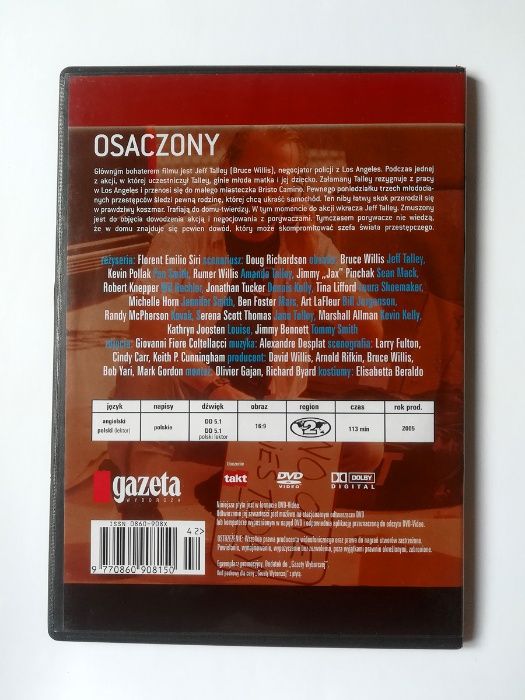 film Osaczony DVD lektor PL
