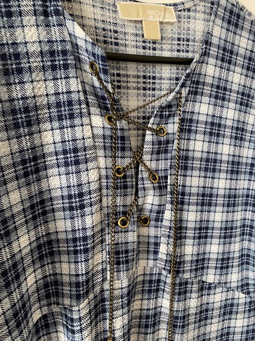 sukienka w kratkę Michael Kors S nowa bez metki