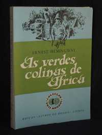 Livro As Verdes Colinas de África Ernest Hemingway Dois Mundos