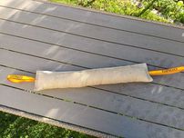 Gryzak szarpak z juty ekstra mocny z dwoma uchwytami 60cm