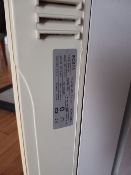 Radiador aquecedor eléctrico