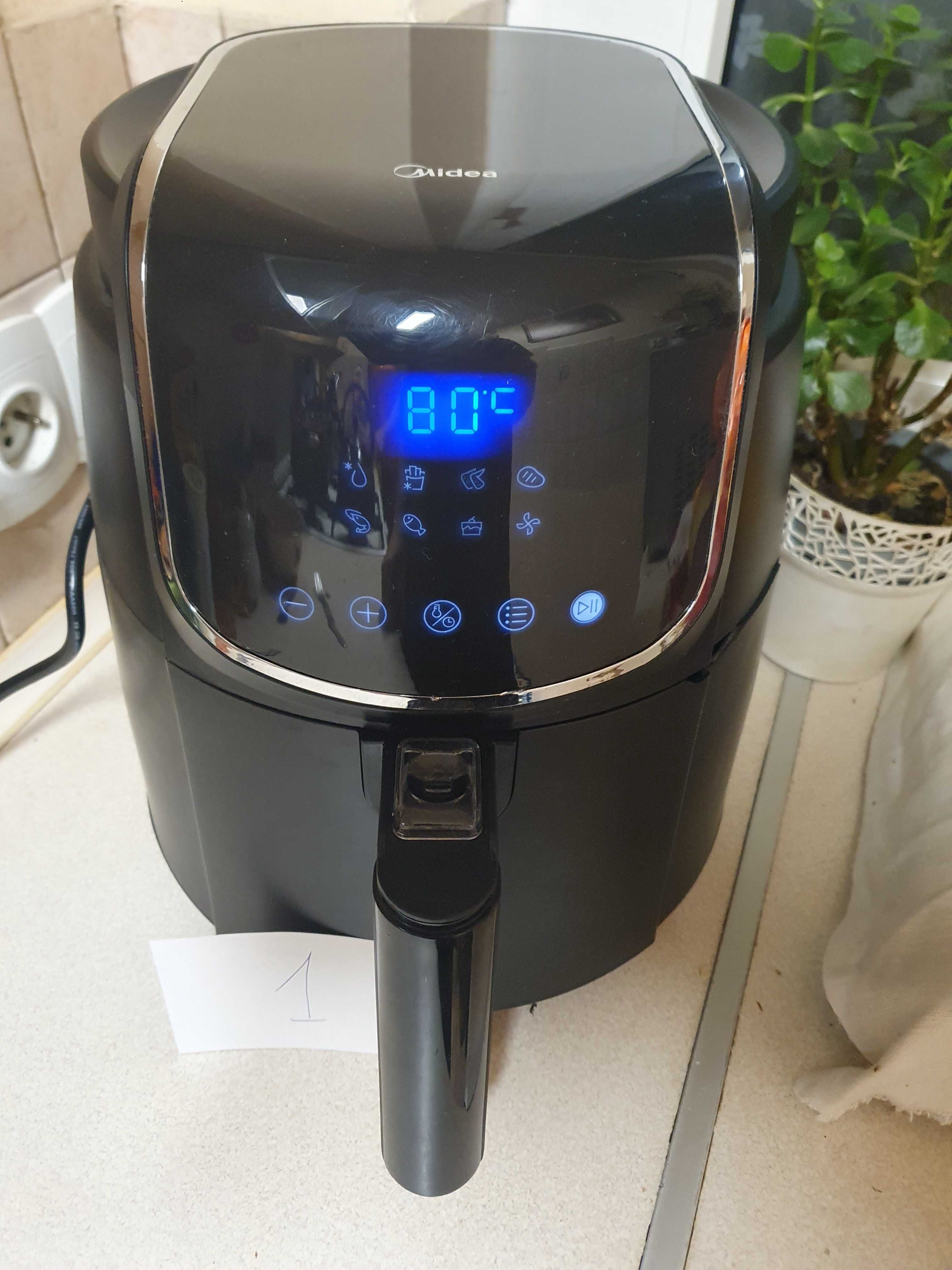 Frytkownica beztłuszczowa Midea 1500 W 4 l uzywana