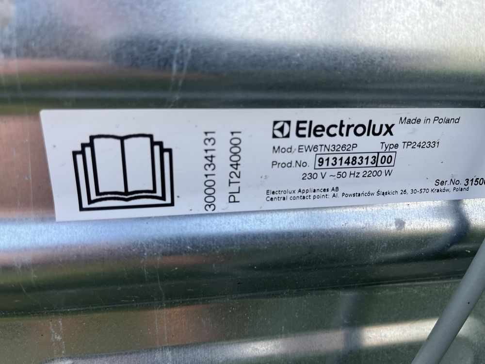 Programator ewt modul plyta pralka ładowana otwierana góry Electrolux