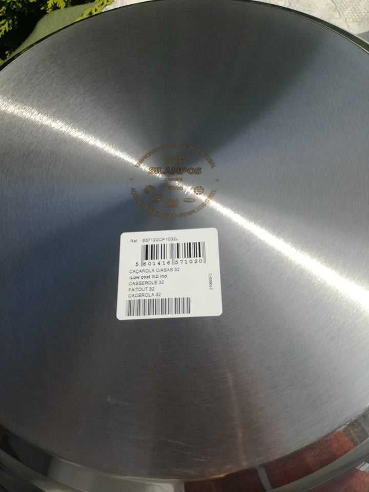 SILAMPOS INDUÇÃO-Tachos Inox Linha Bojuda-vários tam. e preços *NOVO*