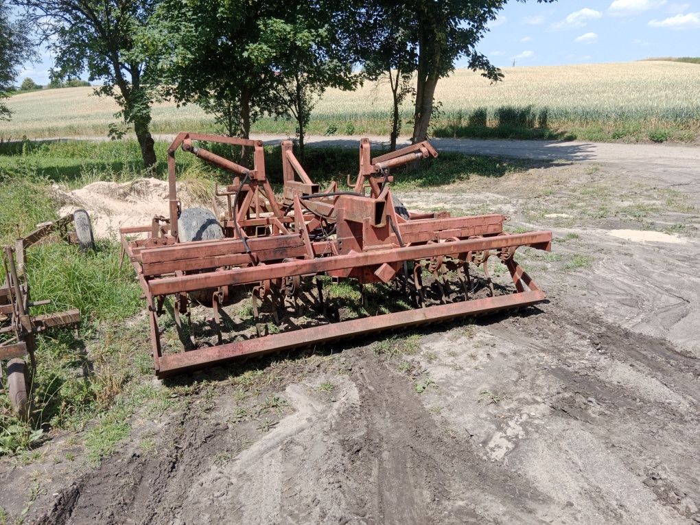 Zestaw Uprawowo Siewny 3m ciągany Mocny Siewnik NORDSTEN z wałem Packe