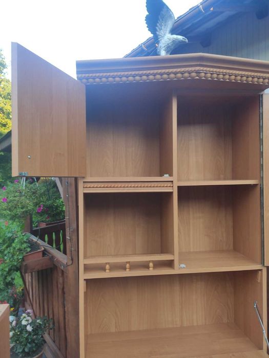 Regał pokojowy, używany, meble, witryny, barek, Miechów