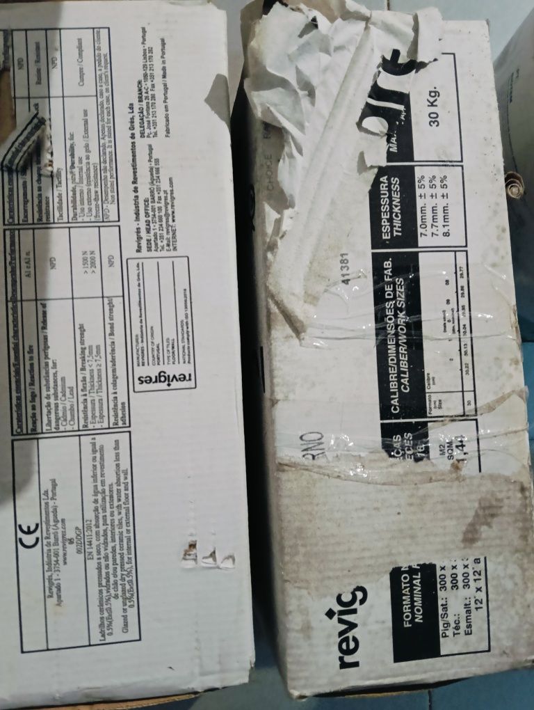 40 peças para chão