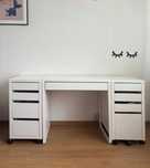 Zestaw mebli MICKE Ikea szafka + biurko
