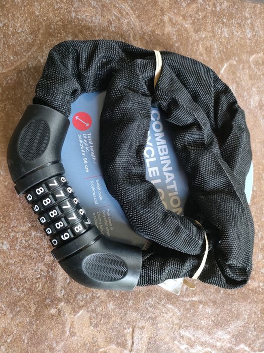 Zamkniecie do roweru na Szyfr dlugosc 100cm