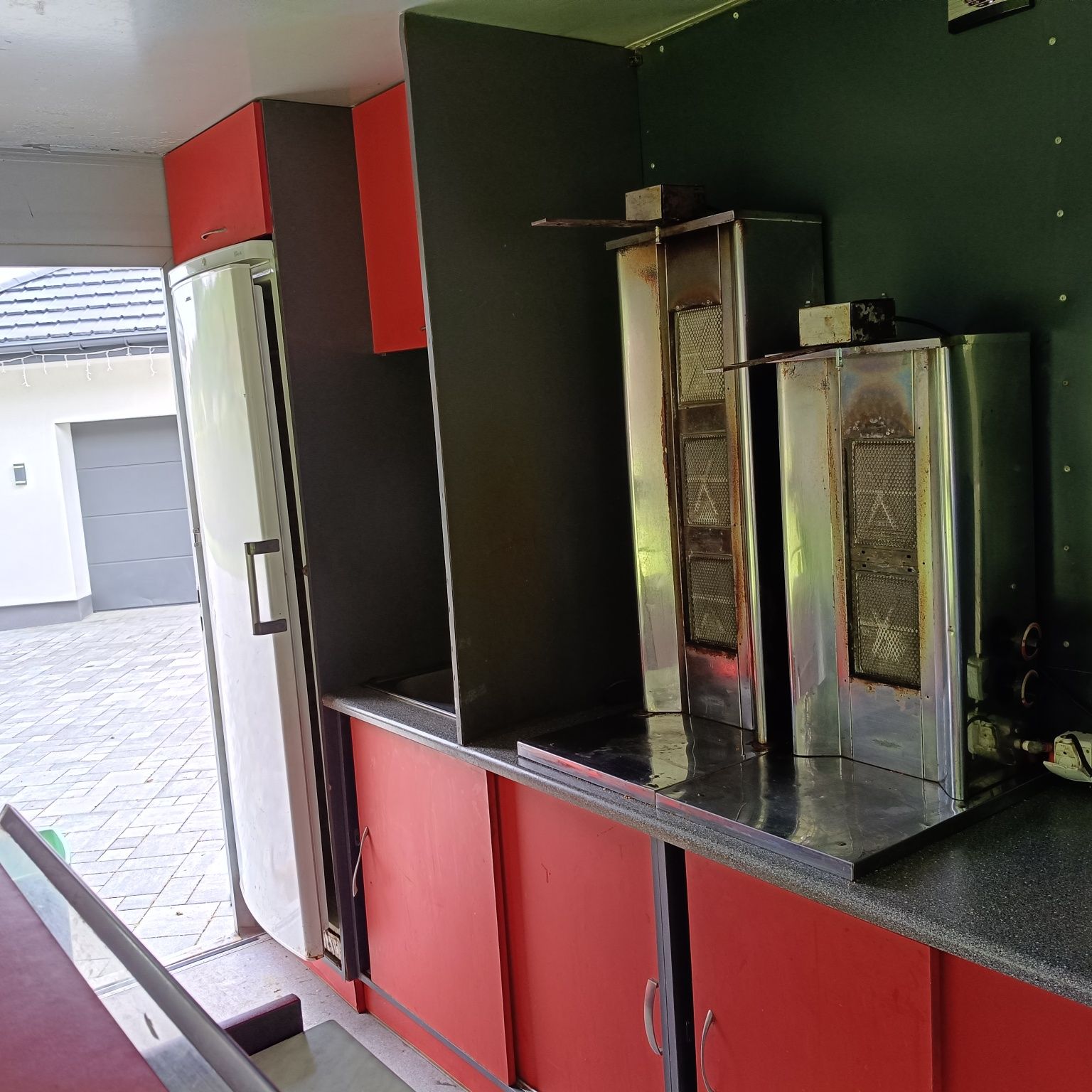 Peugeot Boxer Kebab Auto Bar Samochód Gastronomiczny Food Truck