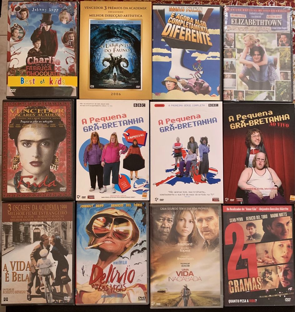 Filmes em DVD - originais