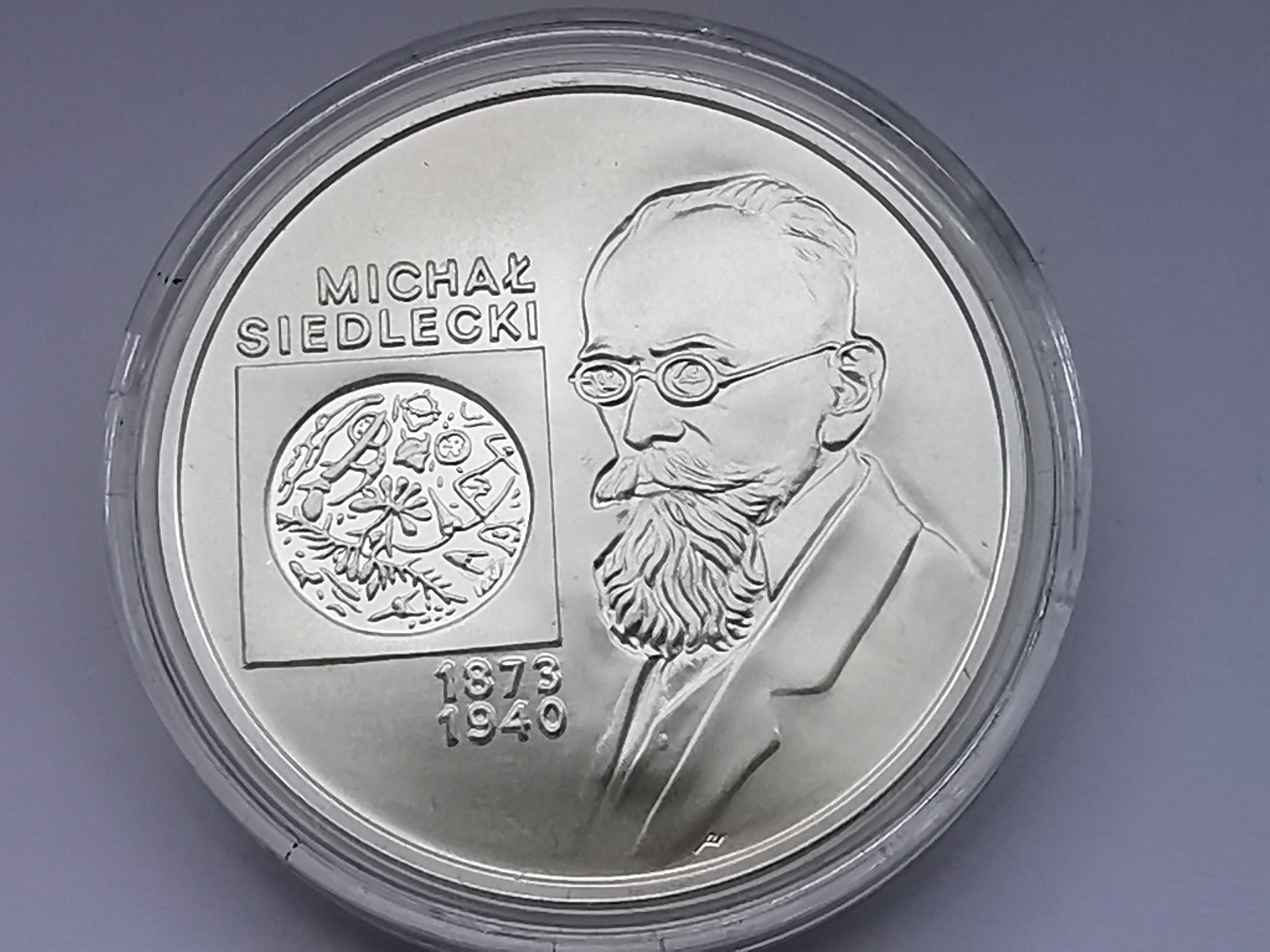 Moneta Michał Siedlecki - Lustrzanka 10zł