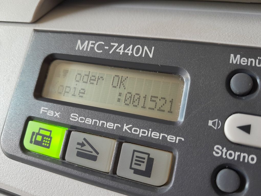 Urządzenie wielofunkcyjne Brother MFC-7440N drukarka laserowa