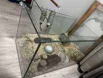 Akwarium terrarium 80x40 dla chomika myszoskoczka świnki myszy