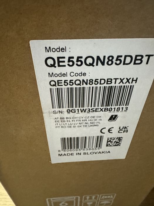 Телевізор Samsung 55qn85d Новий Гарантія 1 Рік NeoQled