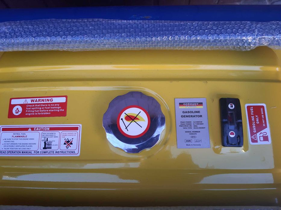 Agregat prądotwórczy Nowy 6.7kw
