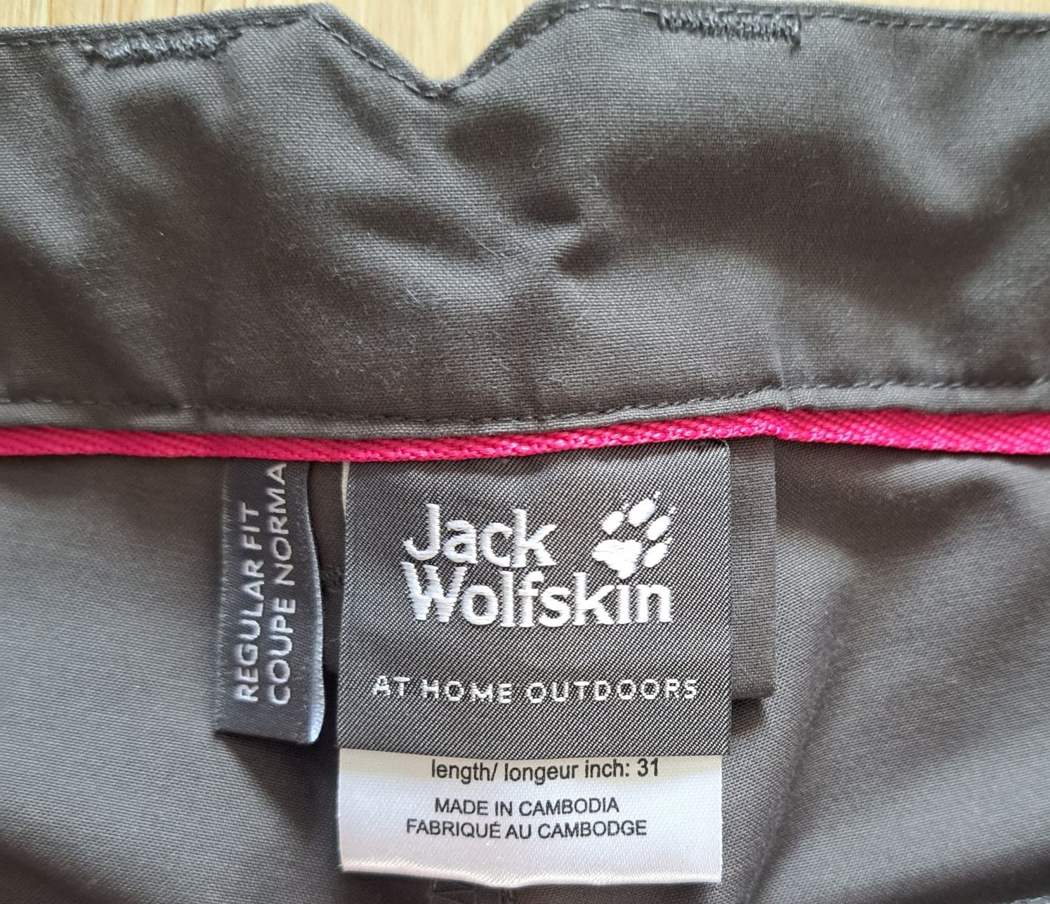 Jack Wolfskin damskie spodnie trekkingowe rozmiar 40