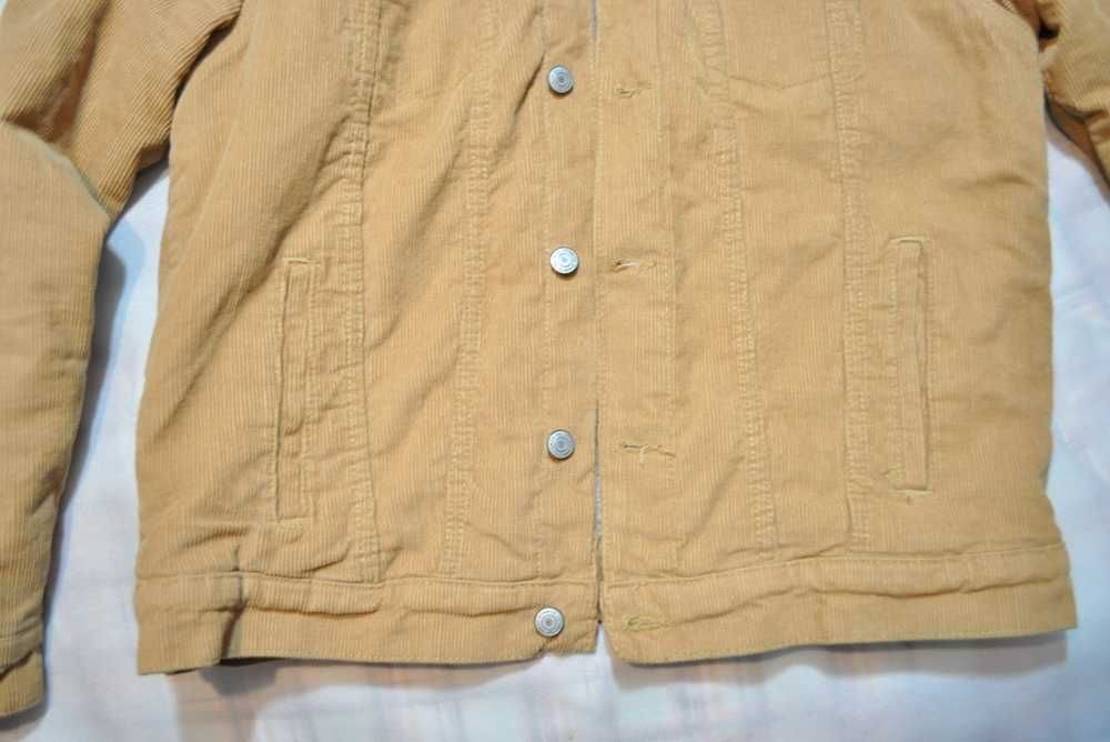 PRIMARK L męska kurtka sztruksowa na misiu ocieplana katana p1v
