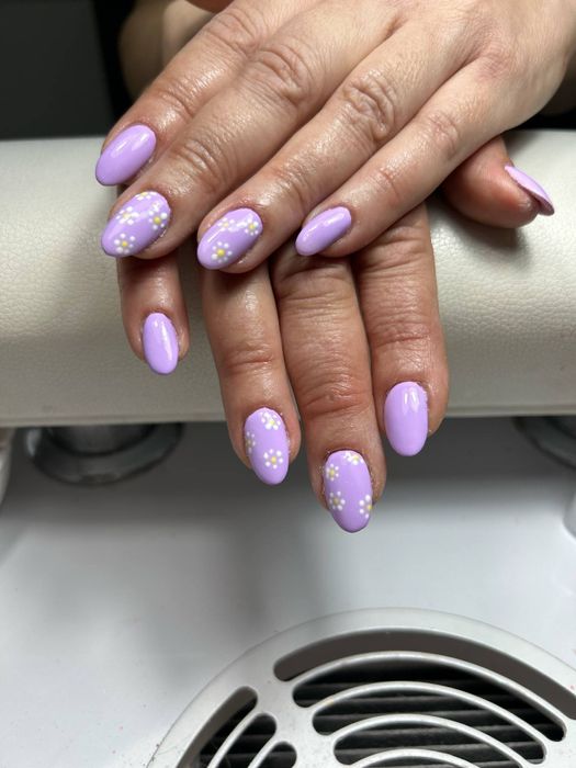 Paznokcie żelowe hybryda pedicure