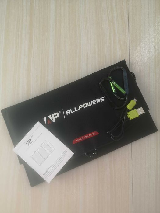 Портативна сонячна панель AllPowers 10W (5V, 1.5A)