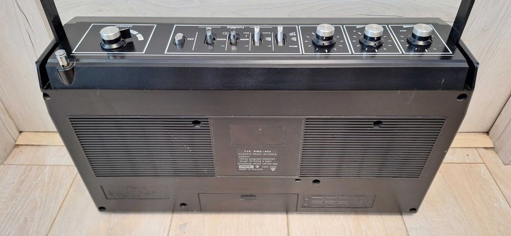 Radiomagnetofon Unitra RMS 404 ! IDEALNY STAN ! Przestrojone ! OKAZJA