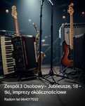 Zespół muzyczny 3 osobowy z wokalistką
