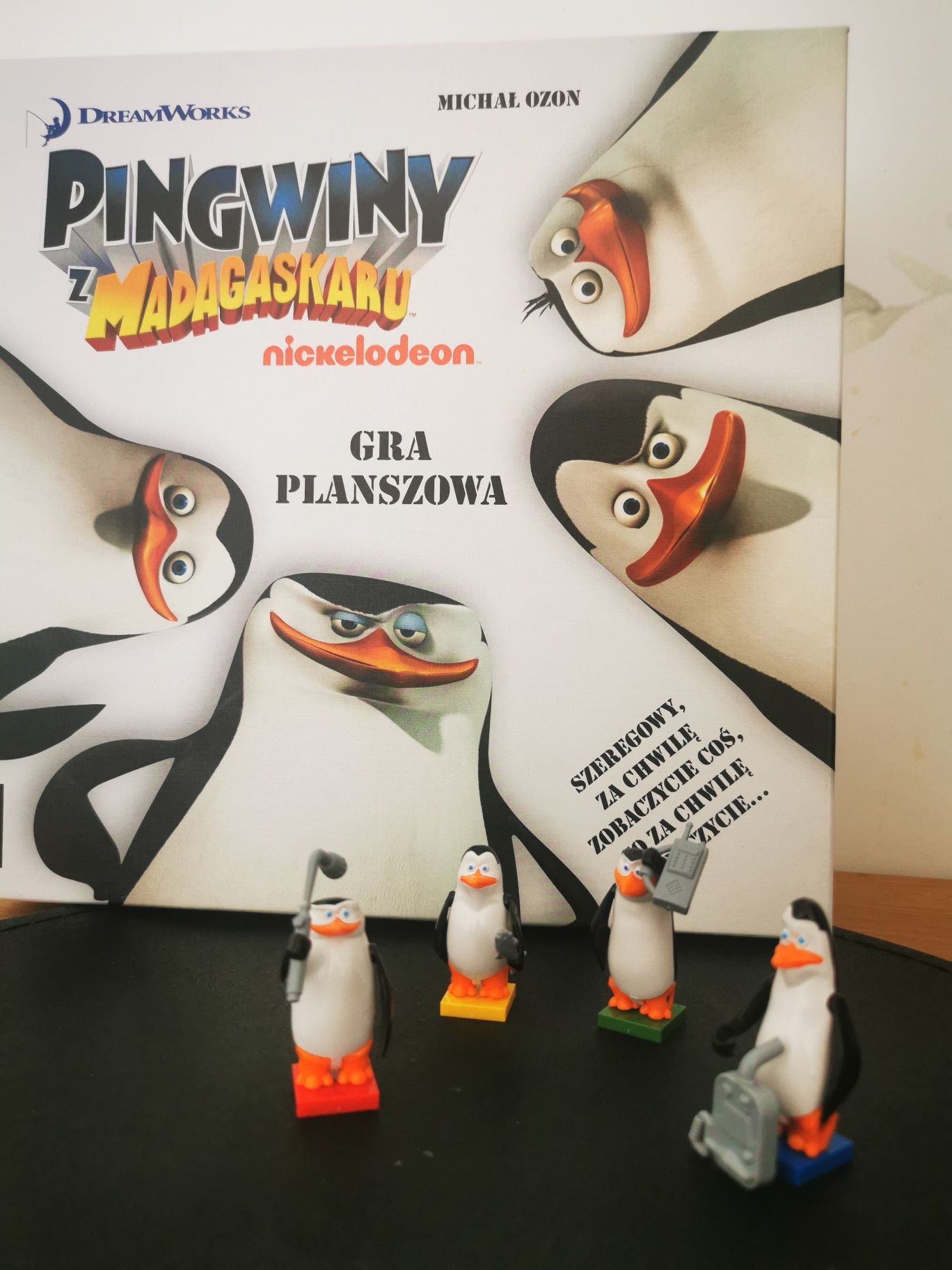 Gra planszowa Pingwiny z Madagaskaru