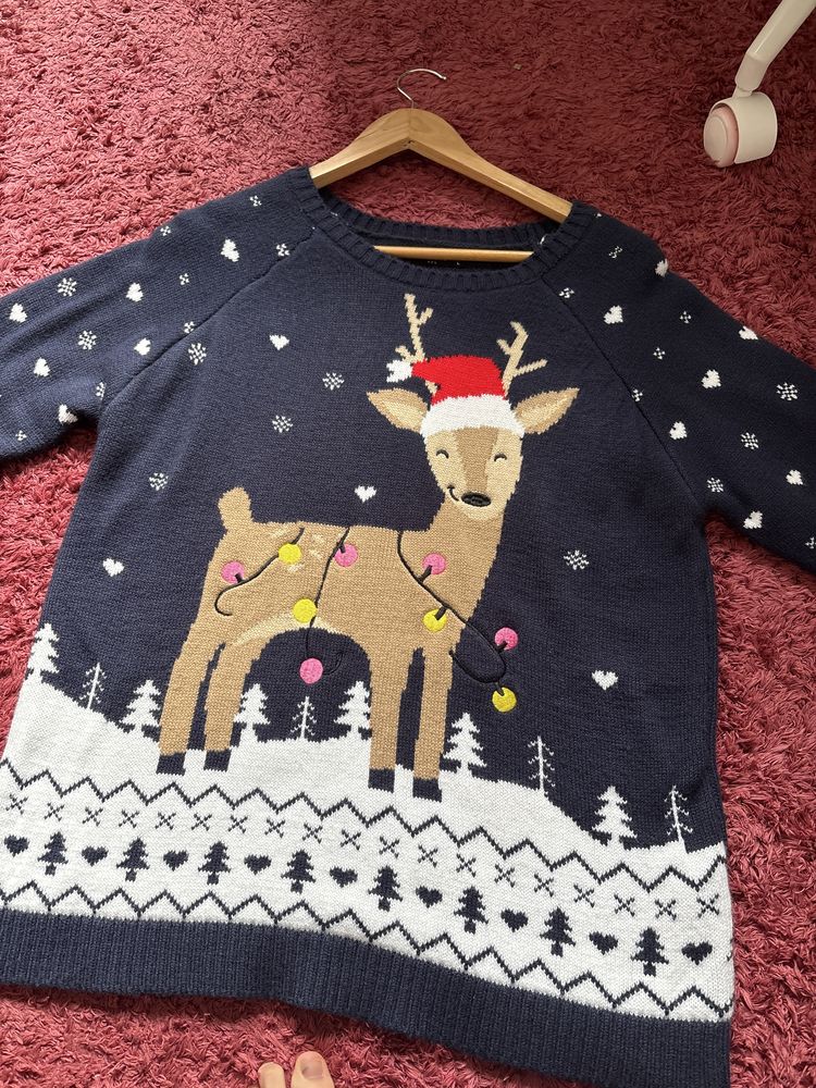 Świąteczny sweter L
