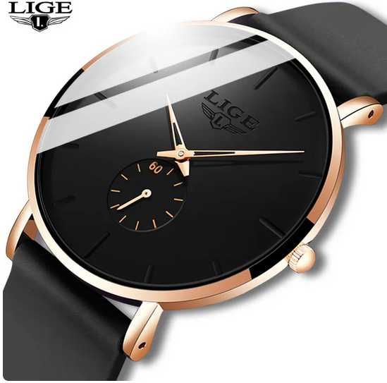 Zegarek Kwarcowy LIGE10006 Minimalistyczny Koperta 8mm